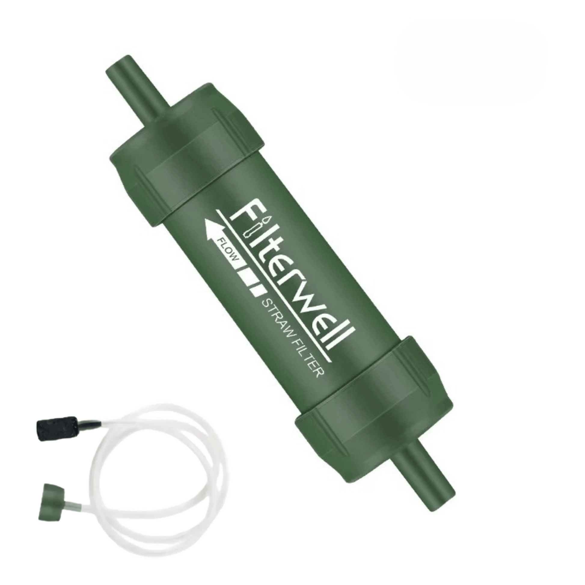 PureStream Mini portable water filter for hiking and camping, ensuring safe hydration.