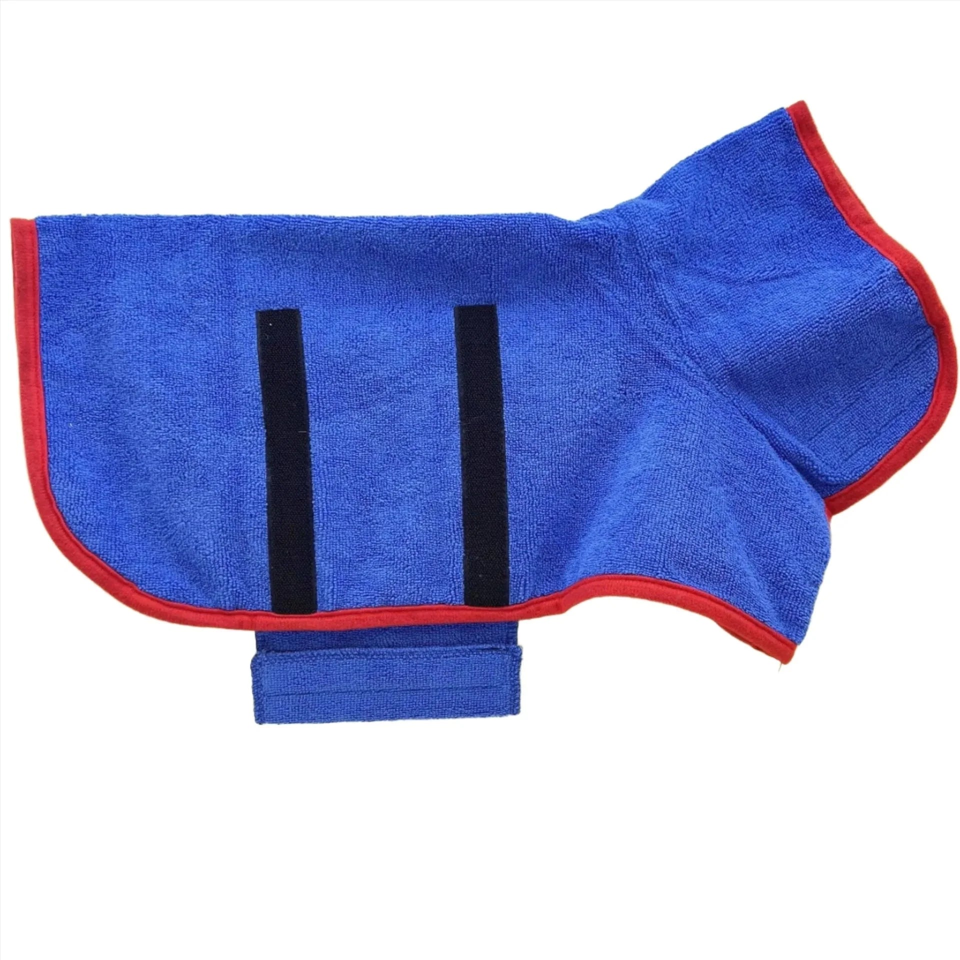 Machine washable dog bathrobe, a durable pet towel for easy grooming & quick drying, keeping your pup snug.