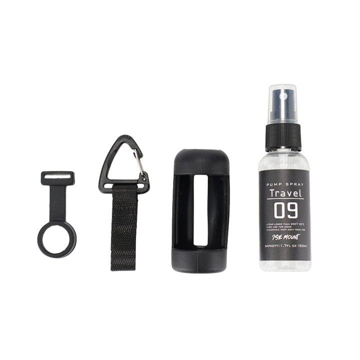 Refillable QuickMist spray bottle, essential outdoor gear for hydration & utility on trails