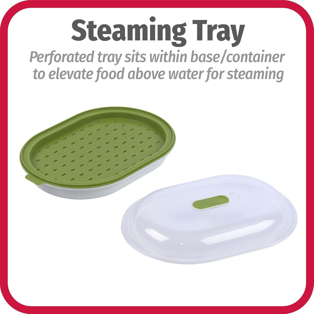 QuickSteam fish steamer for healthy cooking. Enjoy quick, perfectly steamed fish meals. Easy to use & clean.