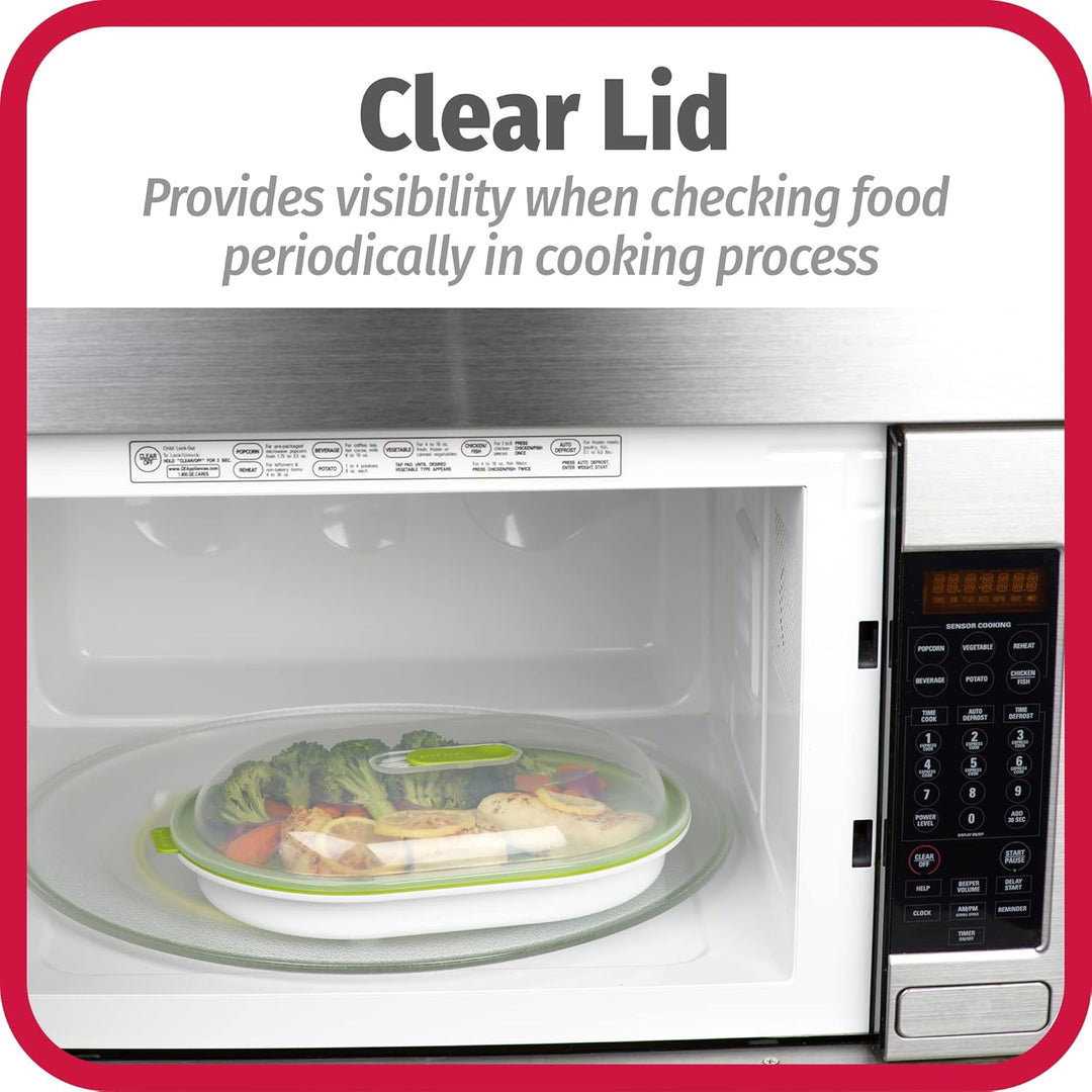 Innovative QuickSteam food steamer ensures quick, healthy cooking. A must-have kitchen aid for busy people.