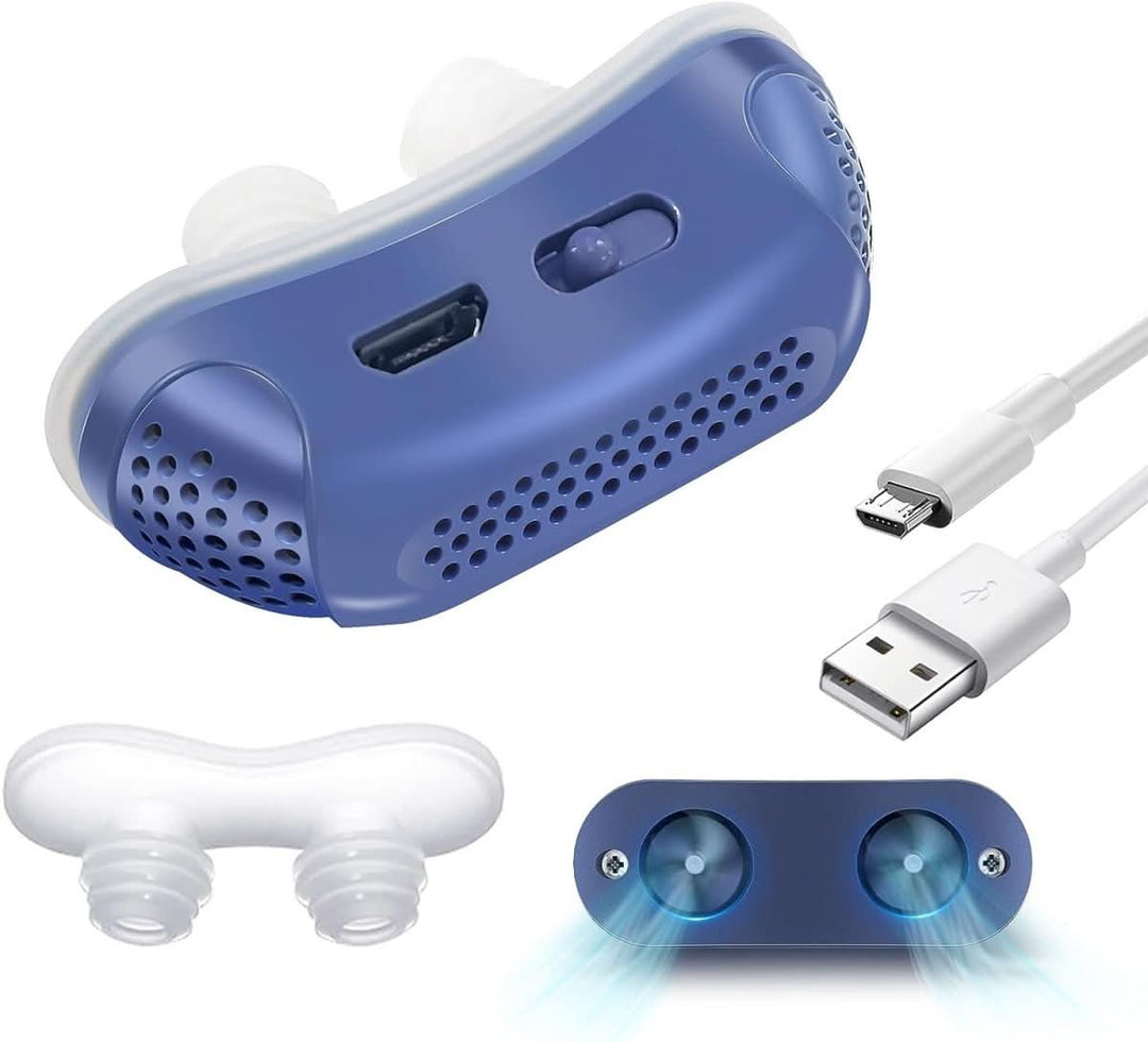 Restful sleep achieved with a quiet CPAP aid, an effective snoring & sleep apnea solution for better health.