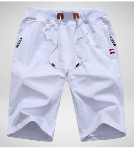 Versatile men's summer shorts with a comfortable drawstring waist, suitable for casual & active lifestyles.