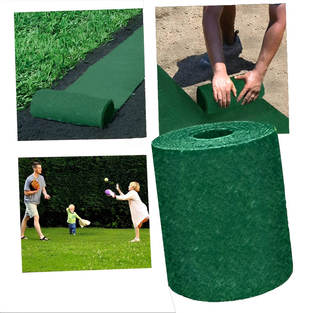 Rapid Repair Green Lawn Seed Mat for quick lawn repair & easy growth. Biodegradable, all-season grass solution.