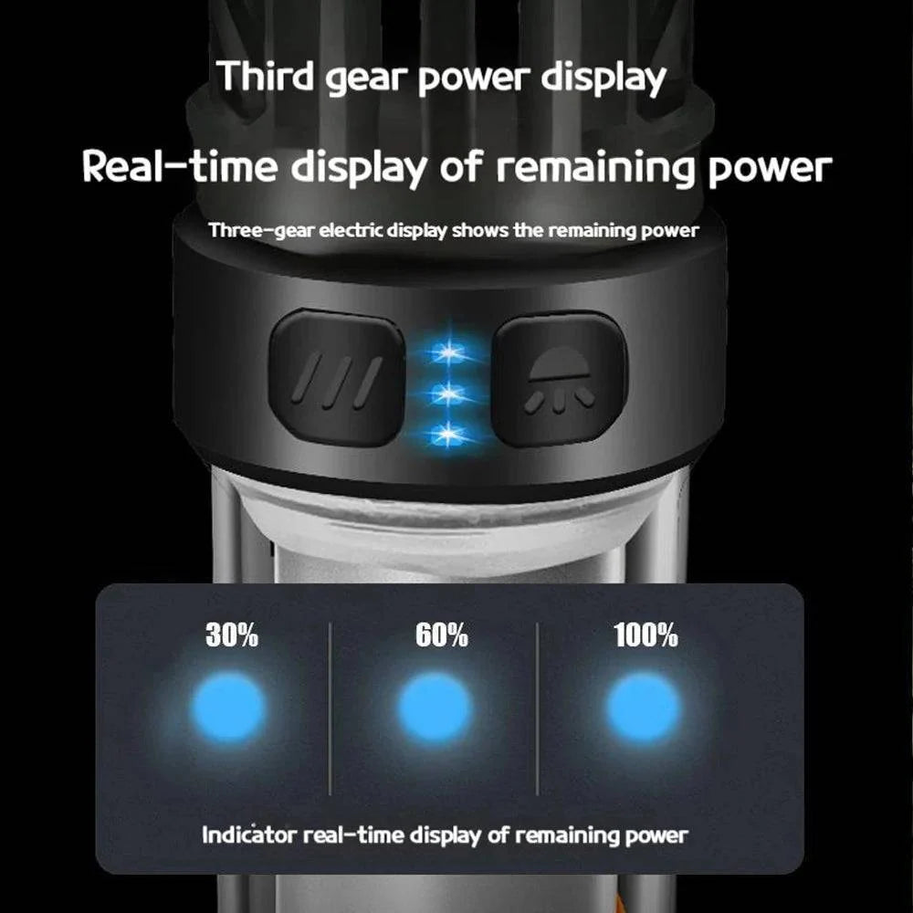 Survival gear: compact camping light with powerful mosquito repellent, perfect for any outdoor trip.