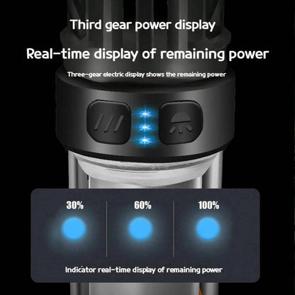 Survival gear: compact camping light with powerful mosquito repellent, perfect for any outdoor trip.