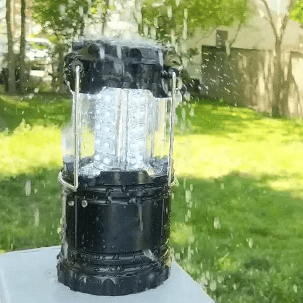 Collapsible LED lantern, bright light for camping, hiking, and outdoor