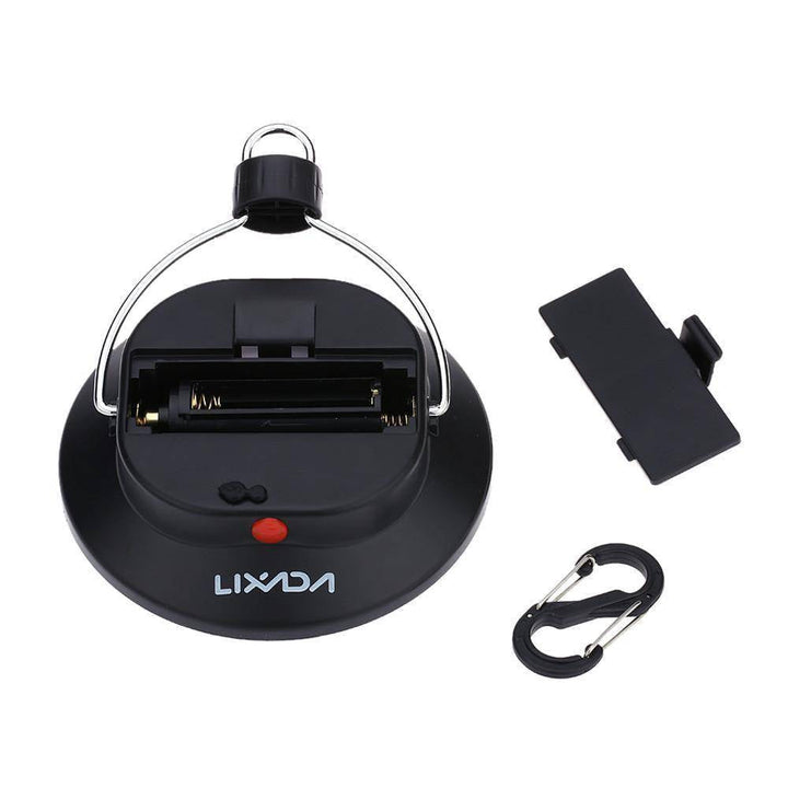 Outdoor light: Rechargeable LED lantern with a protective lampshade, perfect for night activities