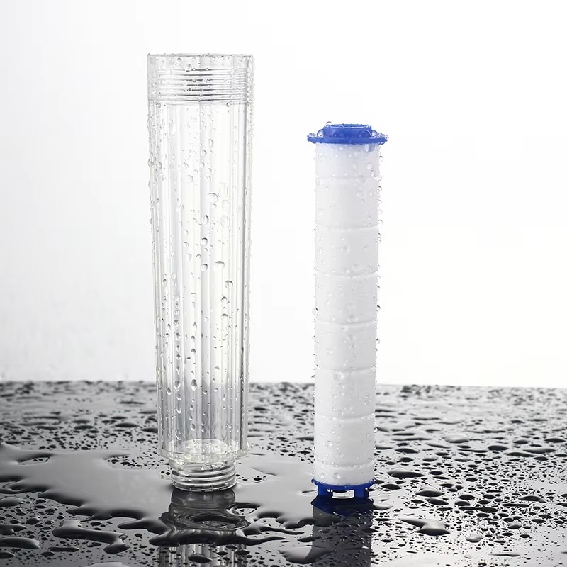 Easy-install replacement filter cartridge for shower head. Enjoy purified, soft water for better skin & hair.