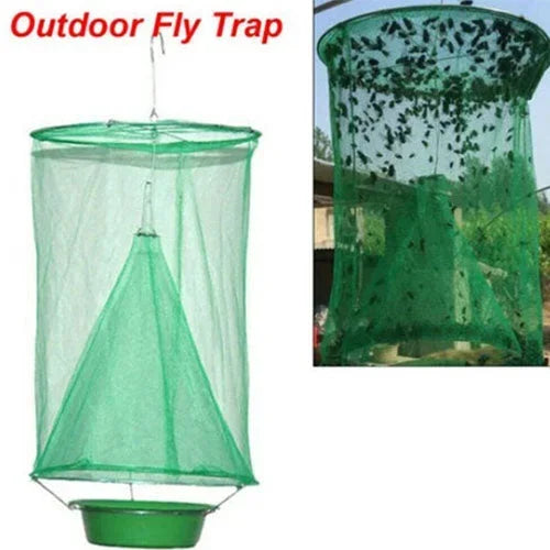 Efficient insect catcher: reusable fly trap for outdoor pest control, offering superior bug management for any yard.