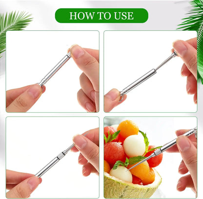 Compact titanium toothpick with a secure waterproof capsule, great for personal hygiene on-the-go