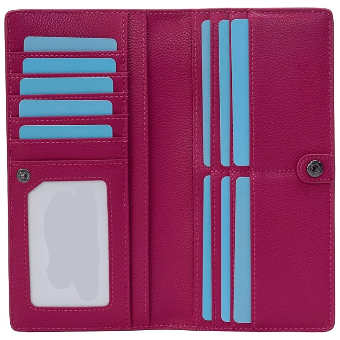 Premium RFID blocking wallet, a slim and secure card holder for men's essentials.