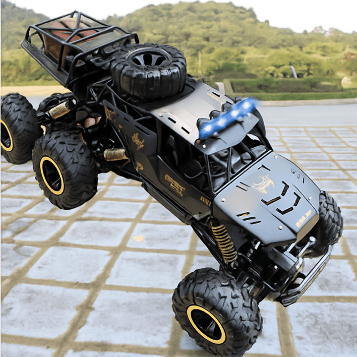 Adventure-ready ROCKSTRIKER 6x6 RC truck, an off-road remote control vehicle for endless outdoor fun & action.