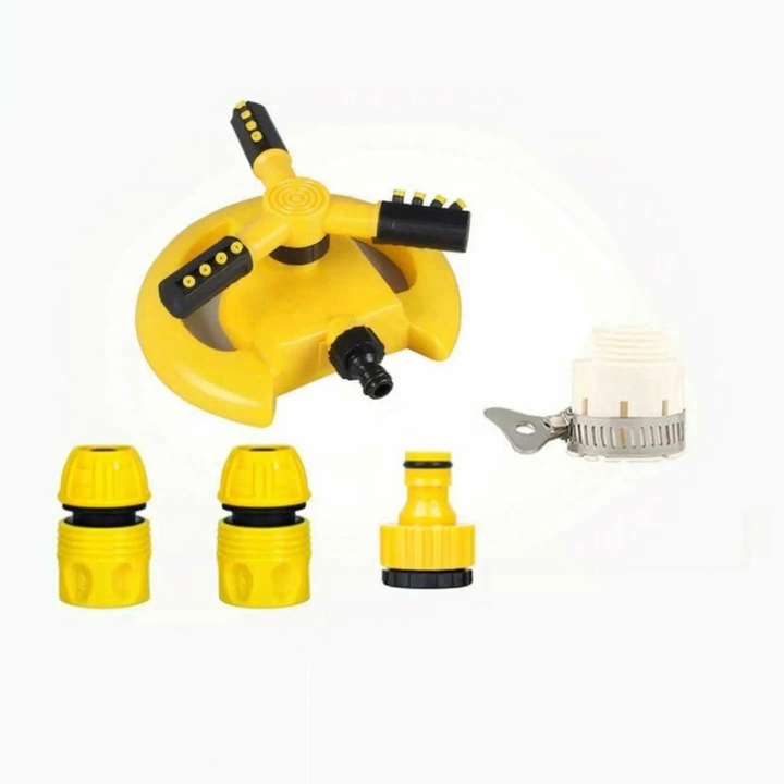 High-quality rotating lawn sprinkler for optimal garden watering, yard care, and irrigation.