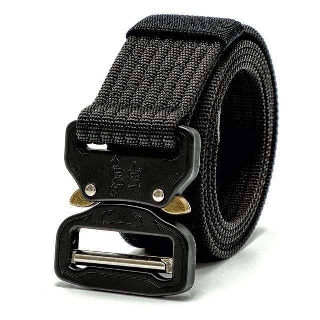 Men's military-style tactical belt, rugged nylon construction, quick release Rigger's belt