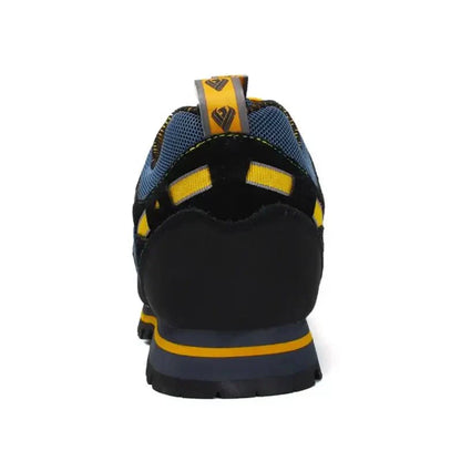 Rugged men's waterproof hiking footwear, designed for durability and outdoor use.