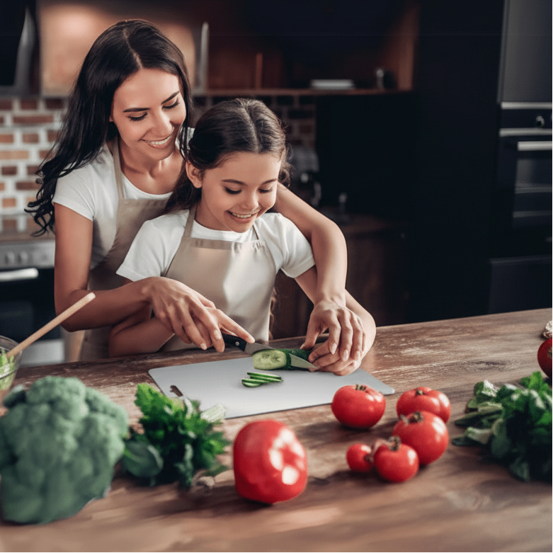 Easy-clean stainless steel cutting board. Rustproof & hygienic solution for modern kitchen food prep.