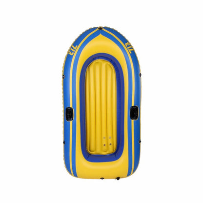 SafeFloat recreational inflatable boat, perfect for outdoor water adventures and fishing trips
