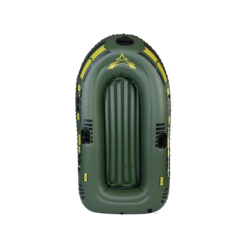 New SafeFloat PVC inflatable boat set, designed for hiking and biking water gear, easy to transport
