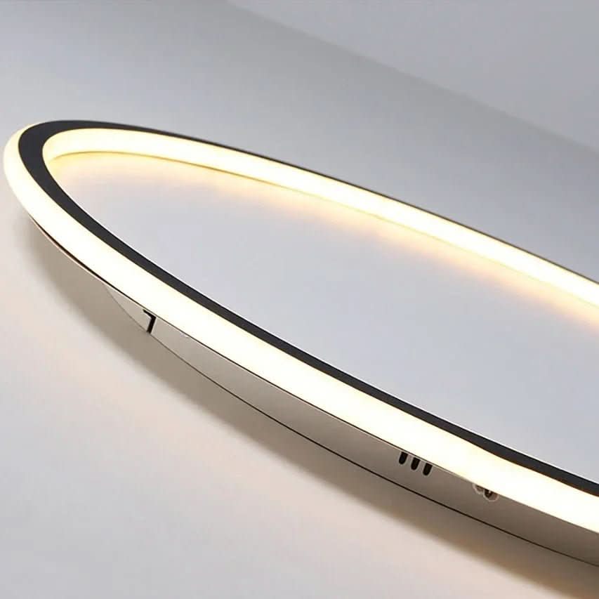 Stylish Scandinavian LED ceiling light, enhances living room & bedroom. Modern decor & ambient home lighting solution.