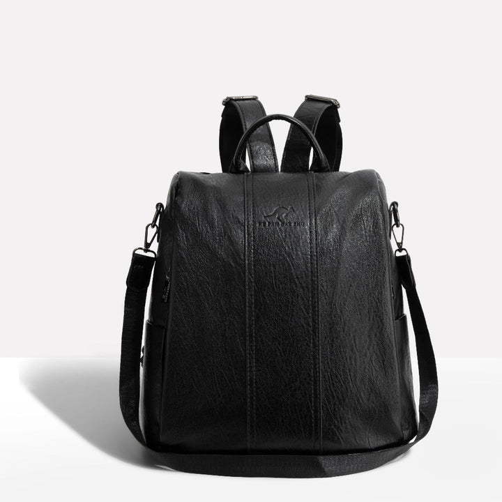 Secure women's anti-theft backpack with hidden pockets; ideal for travel & daily carry. Stylish & safe.