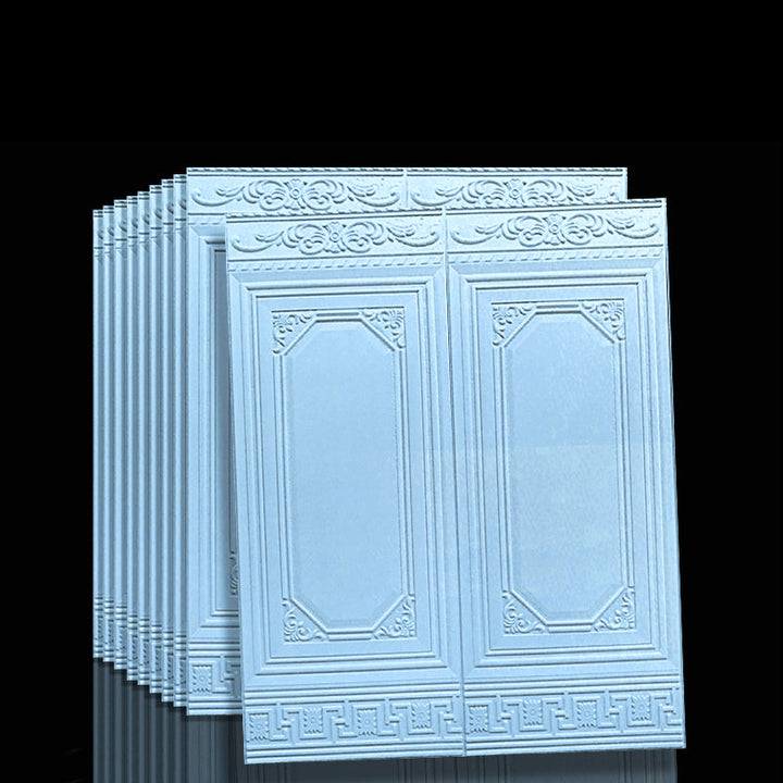 Contemporary 3D vinyl panels. Water-resistant, self-adhesive for modern home wall decor.