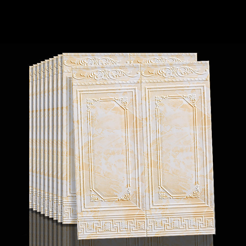 Modern 3D vinyl wall panels. Self-adhesive, water-resistant for stylish home interior design.