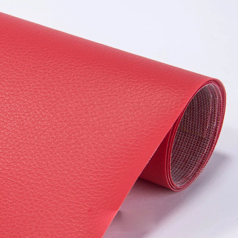 Large 50x137cm self-adhesive leather repair patch for furniture, sofas & automotive interiors.