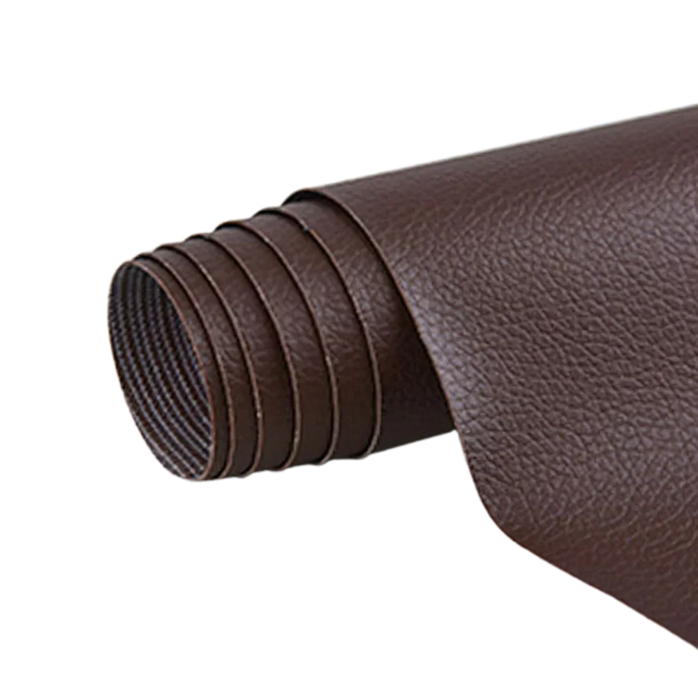 Convenient self-adhesive repair patch, ideal for DIY fixes on torn car seats, sofas, and jackets.