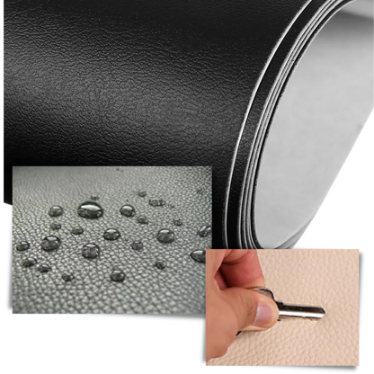 Multi-surface adhesive repair patch. Perfect for fixing tears on sofas, car interiors, and clothes with ease.