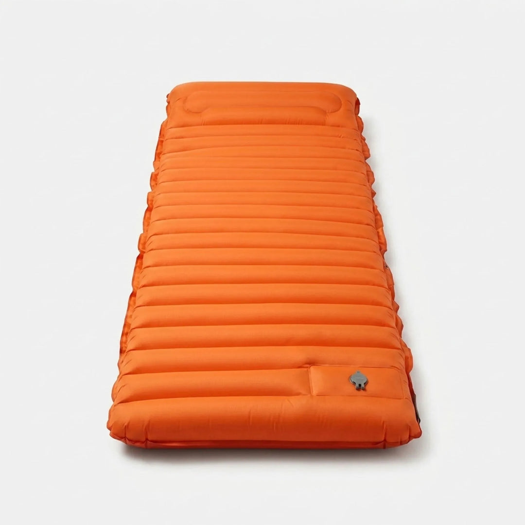 Portable & lightweight self-inflating sleeping pad, perfect outdoor gear for hiking, backpacking, and camping.