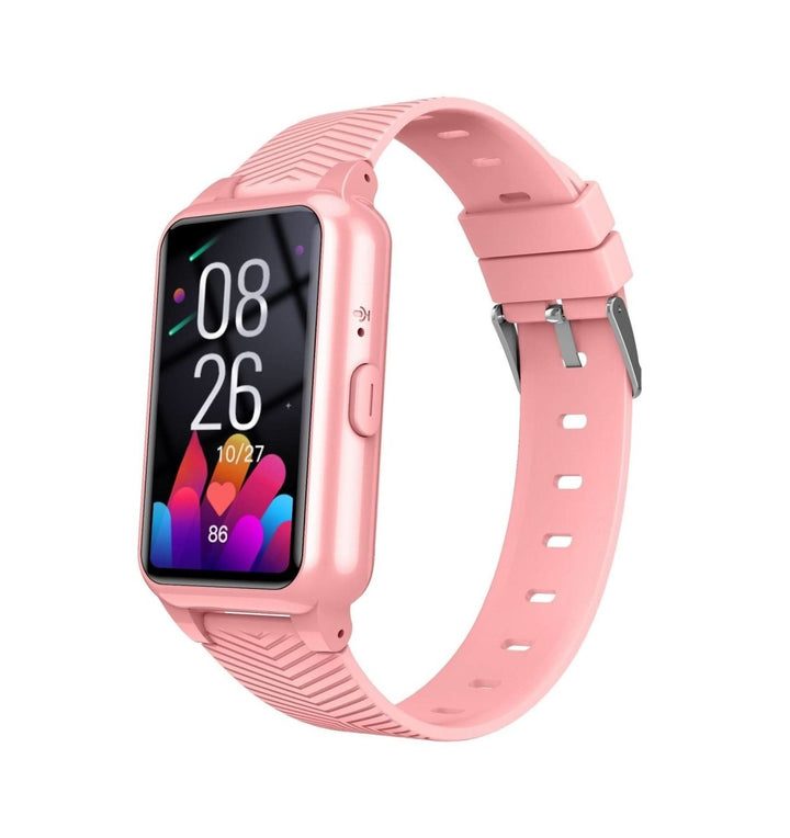 Comfortable, stylish wearable smartwatch for elderly, with GPS, fall detection, and emergency calling.