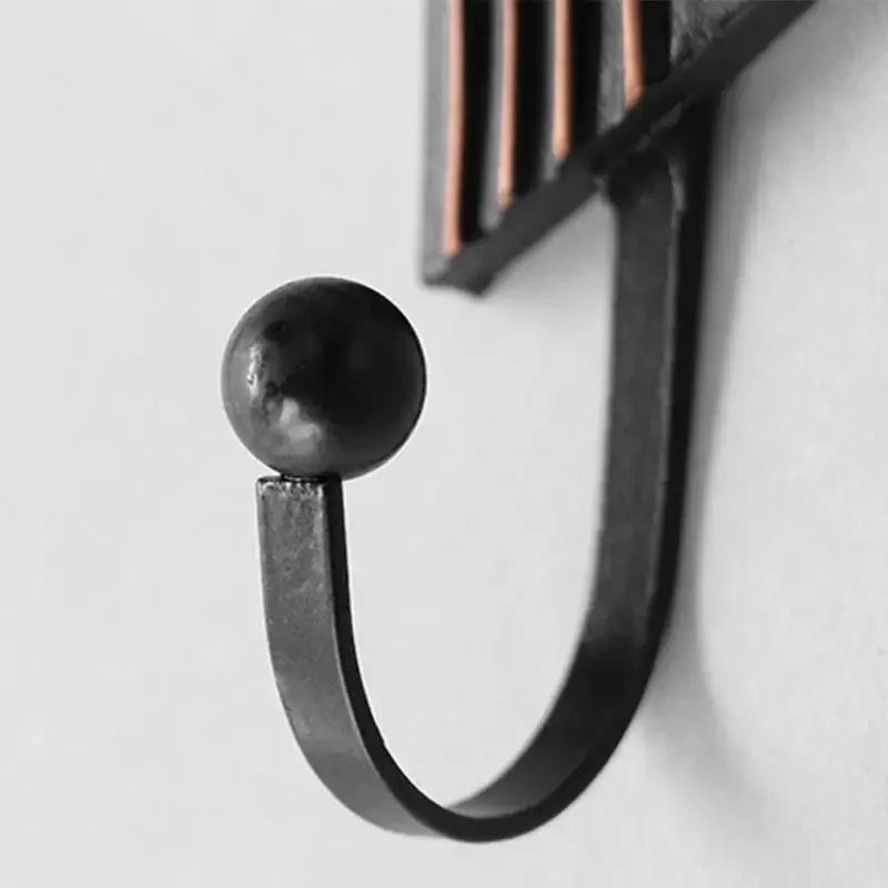 Unique musical guitar wall hooks (3-pack) perfect for hanging coats, keys, or accessories & enhancing home decor.