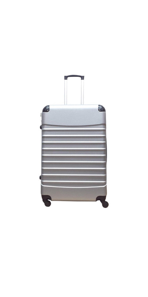 Siena hard shell suitcase with spinner wheels for smooth travel.