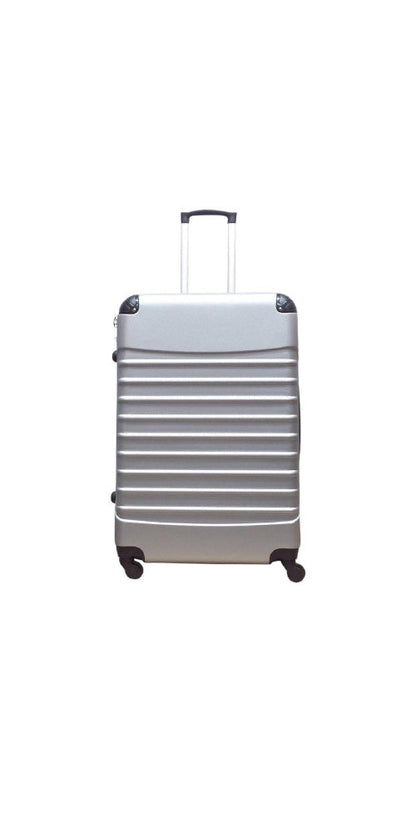 Siena hard shell suitcase with spinner wheels for smooth travel.