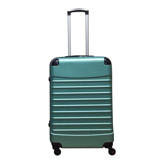 Compact Siena hard shell suitcase with secure lock, perfect for short trips.