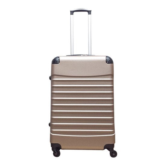 Large Siena hard shell luggage, durable and lightweight with smooth spinner wheels.