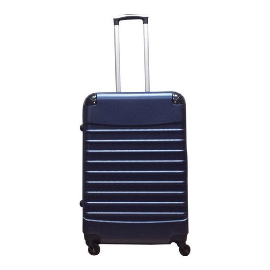 Siena lightweight hard shell luggage with integrated combination lock for safety.