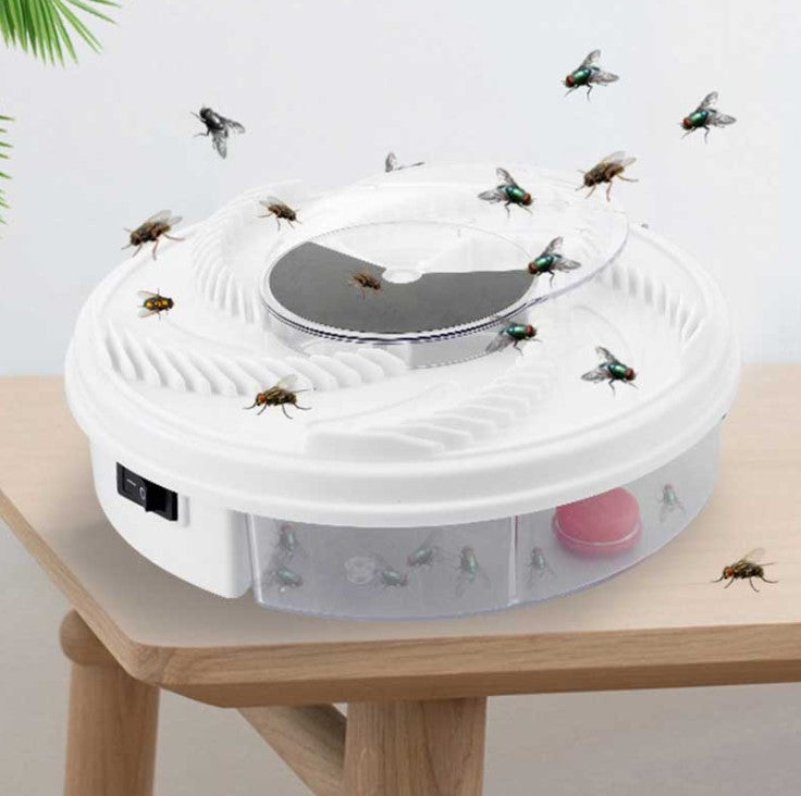 Silent USB electric fly trap for indoor & outdoor pest control. Effective insect catcher & mosquito killer.