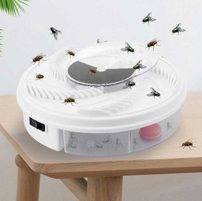 Silent USB electric fly trap for indoor & outdoor pest control. Effective insect catcher & mosquito killer.