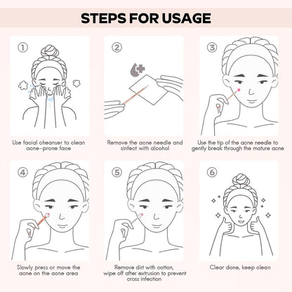 Remove blackheads & pimples safely. Skincare extractor tools for blemish-free, clear skin at home.
