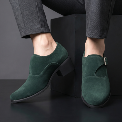 Comfortable men's slip-on loafers, versatile footwear for dress or casual occasions, adding a sleek look.