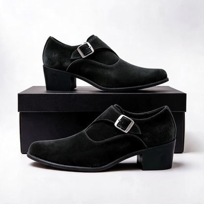 Stylish brown men's slip-on casual shoes, comfortable and modern footwear for an elevated everyday look.