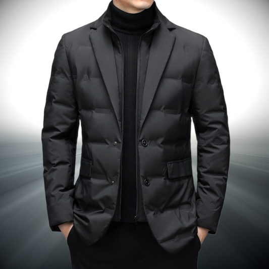 Sleek men's urban windproof jacket. Lightweight, weather-resistant outerwear for fall & winter fashion.