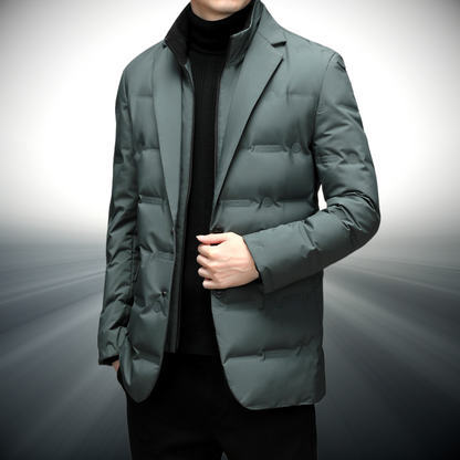 Lightweight men's urban jacket, waterproof & windproof. A sleek, weather-resistant choice for daily wear.