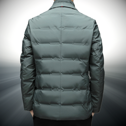 Durable men's urban windproof jacket. Sleek, weather-ready outerwear, perfect for fall & winter mens fashion.