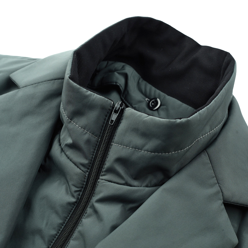 Sophisticated men's urban jacket, windproof & sleek. Lightweight, weather-resistant for everyday fashion.