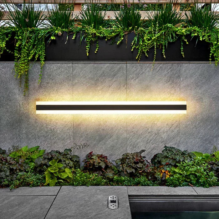 Durable weather-resistant outdoor wall lamp, RainGuard Light, providing reliable lighting for garden and patio.