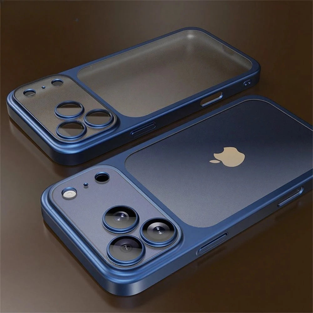 Magnetic iPhone case, wireless charging ready, offering slim profile & dependable shockproof guard.