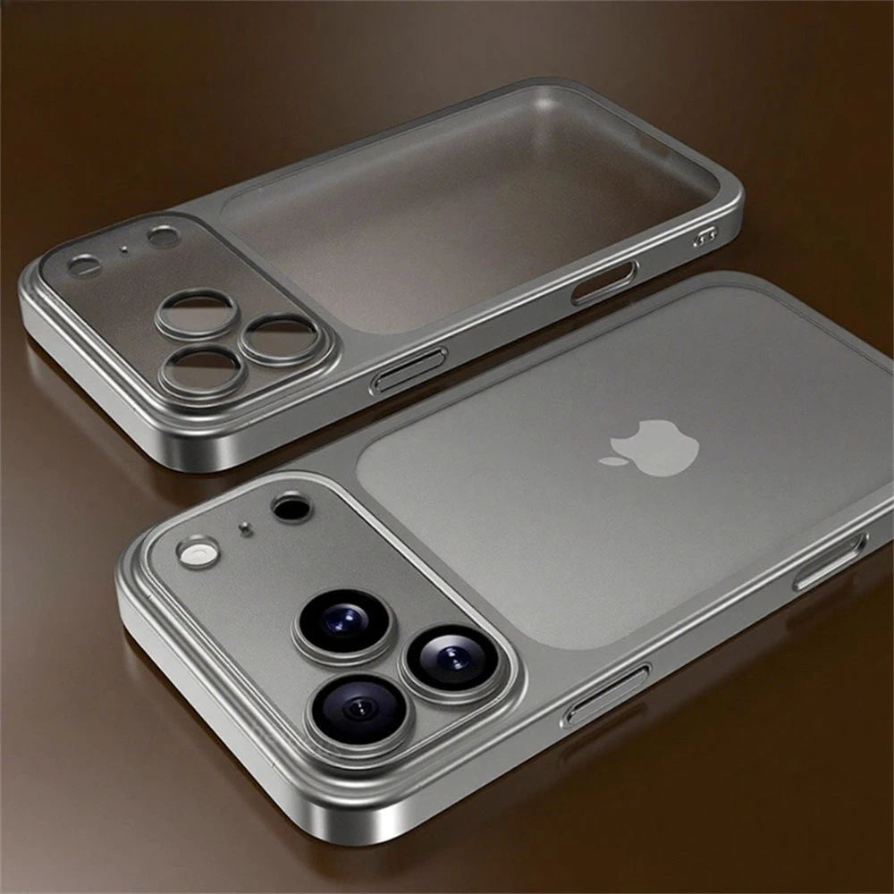 Comprehensive shockproof iPhone case with raised lens protection & durable, anti-smudge build.